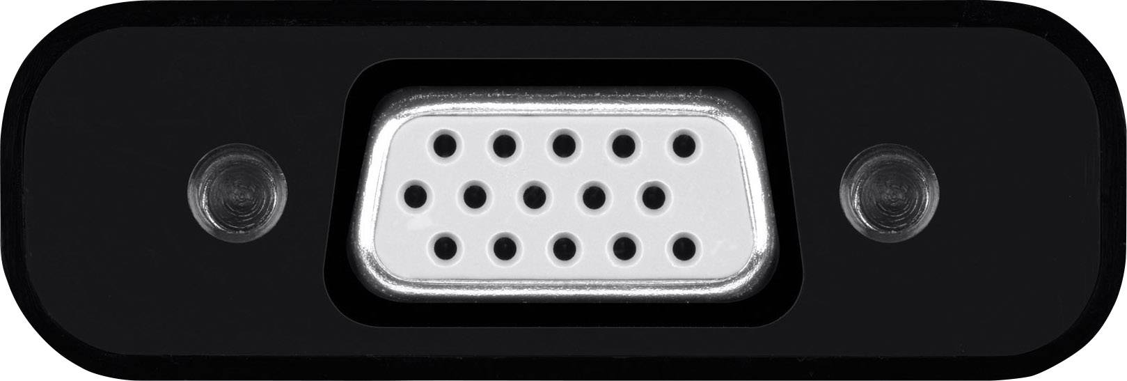 Belkin B2B137-BLK HDMI / VGA Adapter [1x HDMI-Buchse - 1x VGA-Buchse, Klinkenbuchse 3.5 mm] Schwarz 10.00 cm