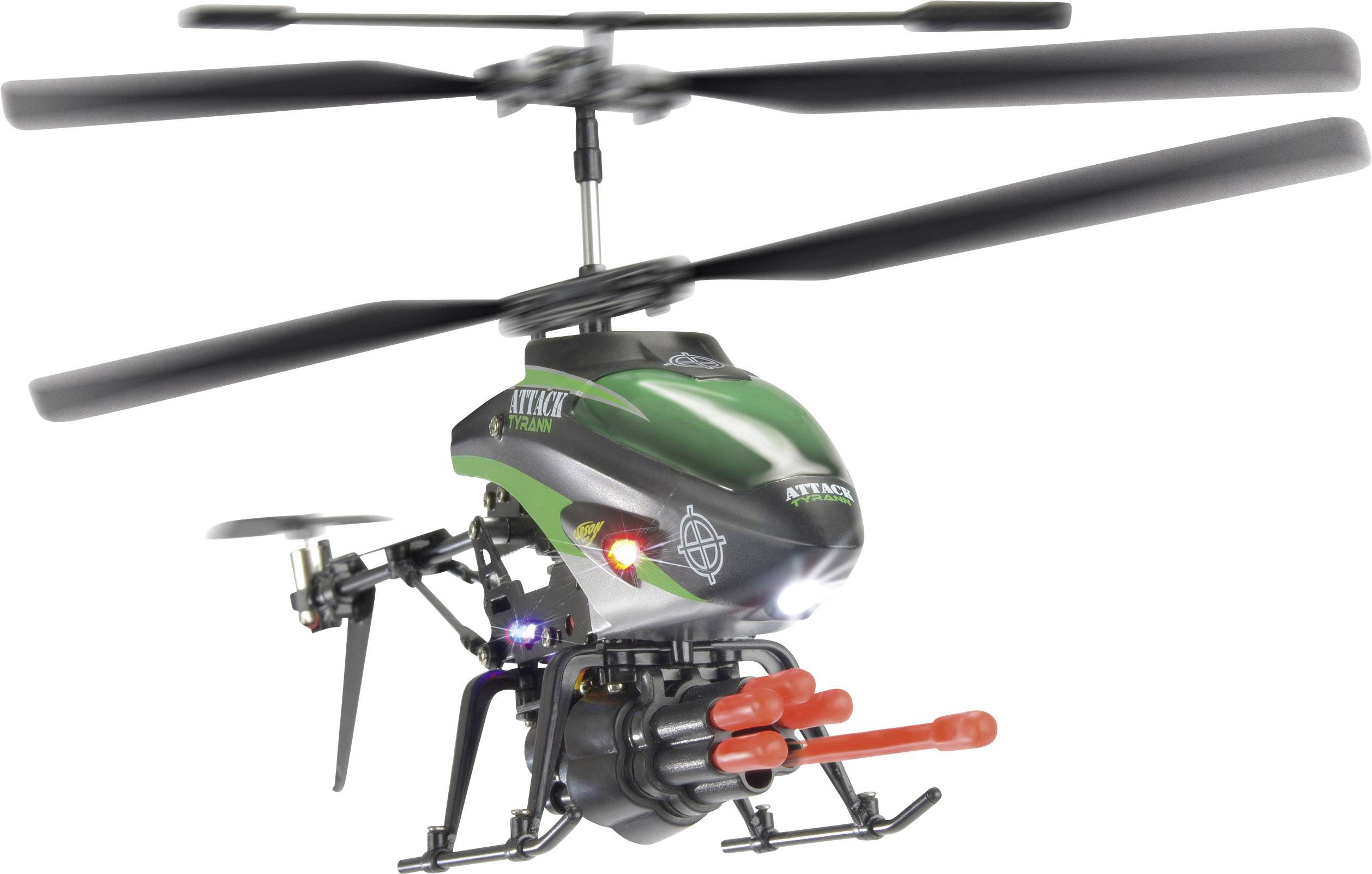 Carson RC Sport Attack Tyrann RC Einsteiger Hubschrauber RtF