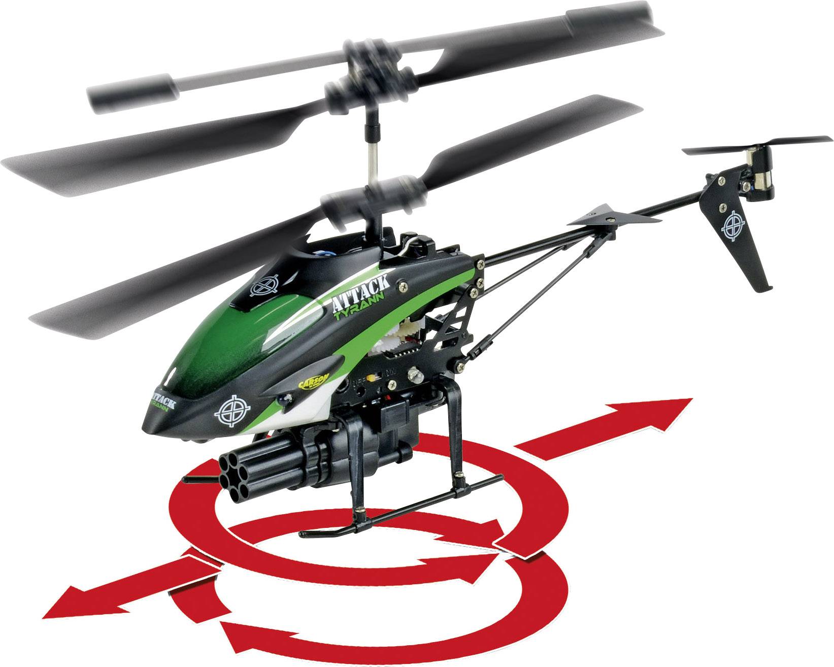 Carson RC Sport Attack Tyrann RC Einsteiger Hubschrauber RtF