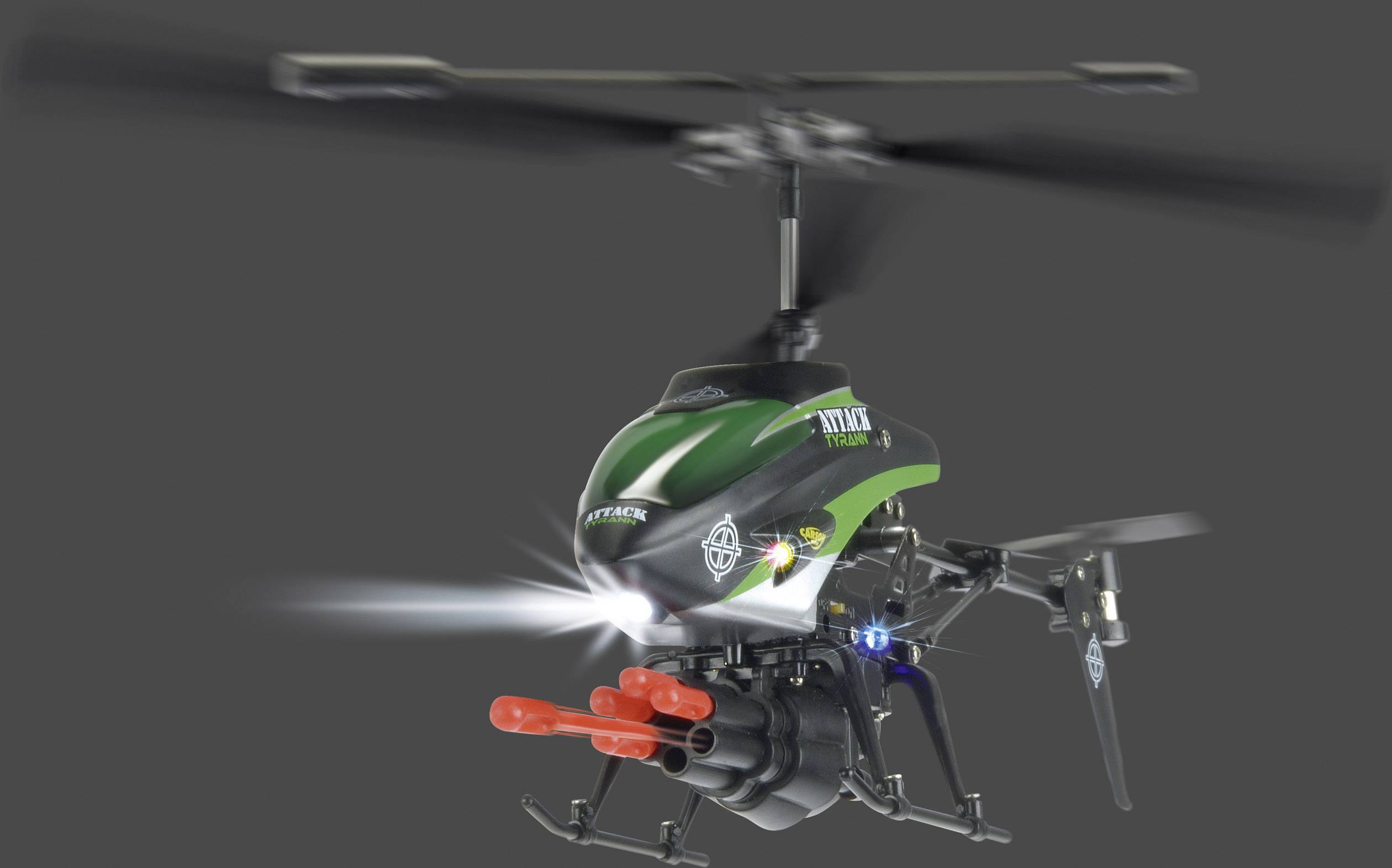 Carson RC Sport Attack Tyrann RC Einsteiger Hubschrauber RtF