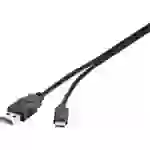 Roline green USB-Kabel USB 3.2 Gen1 (USB 3.0 / USB 3.1 Gen1) USB-A Stecker, USB-C® Stecker 1.00m Schwarz Geschirmt, TPE-Mantel Roline green USB-Kabel USB 3.2 Gen1 (USB 3.0 / USB 3.1 Gen1) USB-A Stecker, USB-C® Stecker 1.00m Schwarz Geschirmt, TPE-Mantel