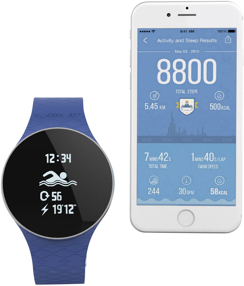 iHealth  Fitness-Tracker   Uni Blau
