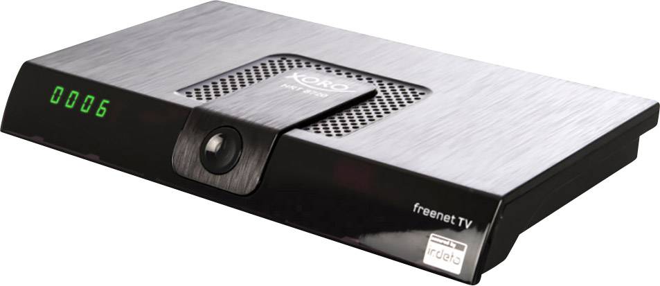 Xoro HRT8720 DVB-T2 Receiver Aufnahmefunktion, Deutscher DVB-T2 Standard (H.265)