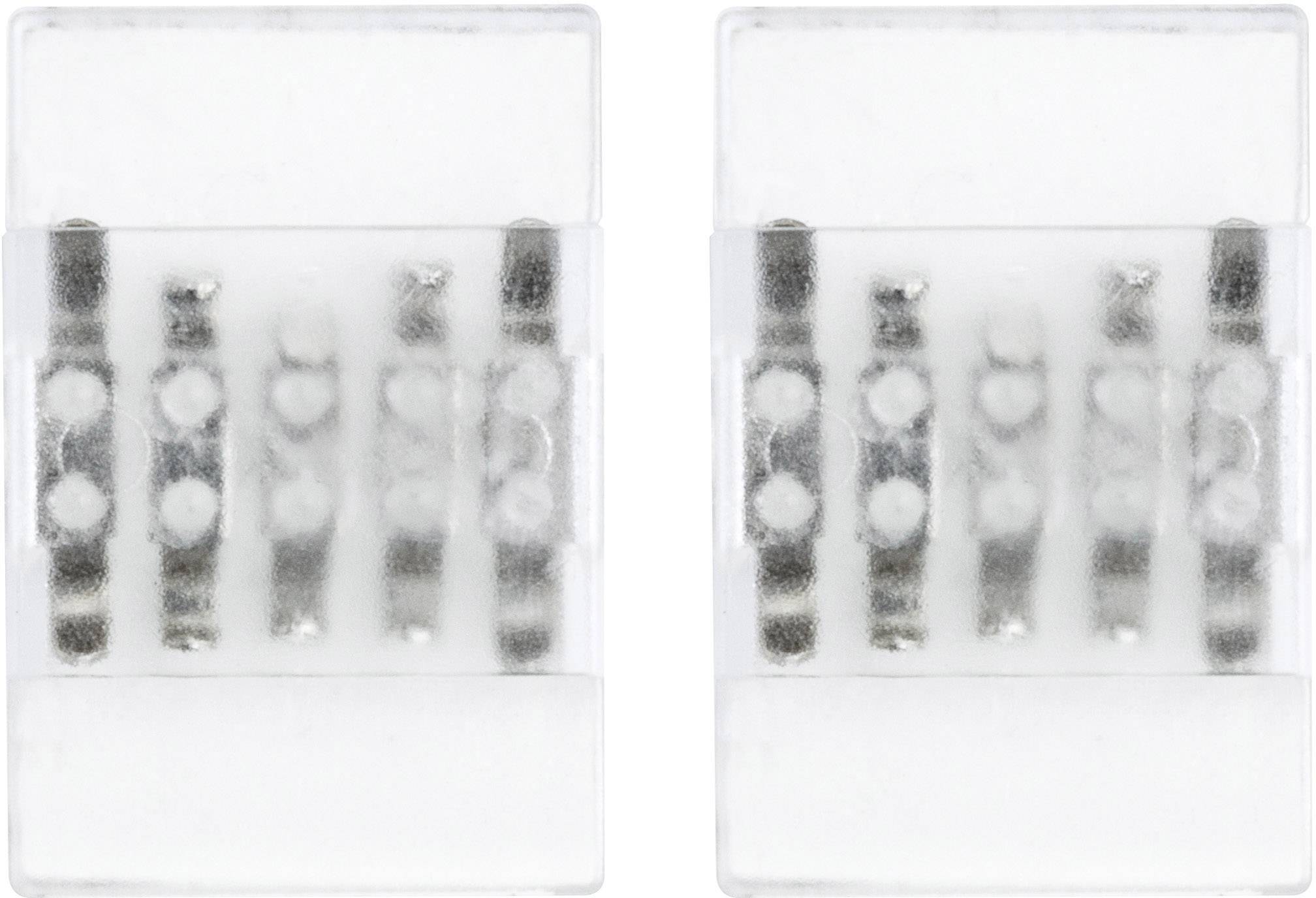 Paulmann 70618 Verbinder-Set Kunststoff (L x B x H) 2 x 1.35 x 0.45cm 2St.