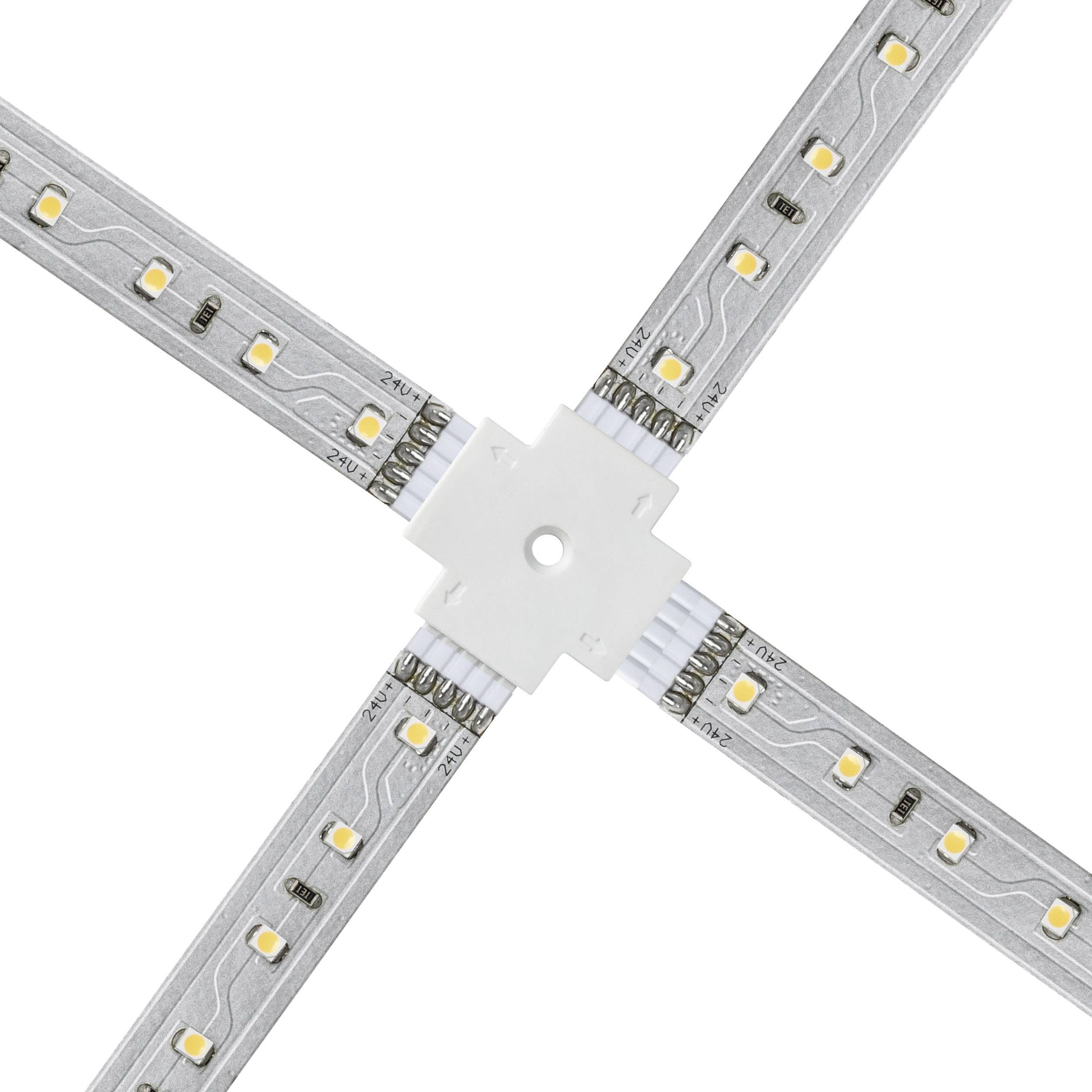 Paulmann 70617 X-Verbinder Kunststoff (L x B x H) 3.2 x 2.8 x 0.6cm 1St.