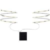 Paulmann 70701 LED-Streifen-Komplettset mit Batterie-Box 6V 800mm Warmweiß 1St. Paulmann 70701 LED-Streifen-Komplettset mit Batterie-Box 6V 800mm Warmweiß 1St.