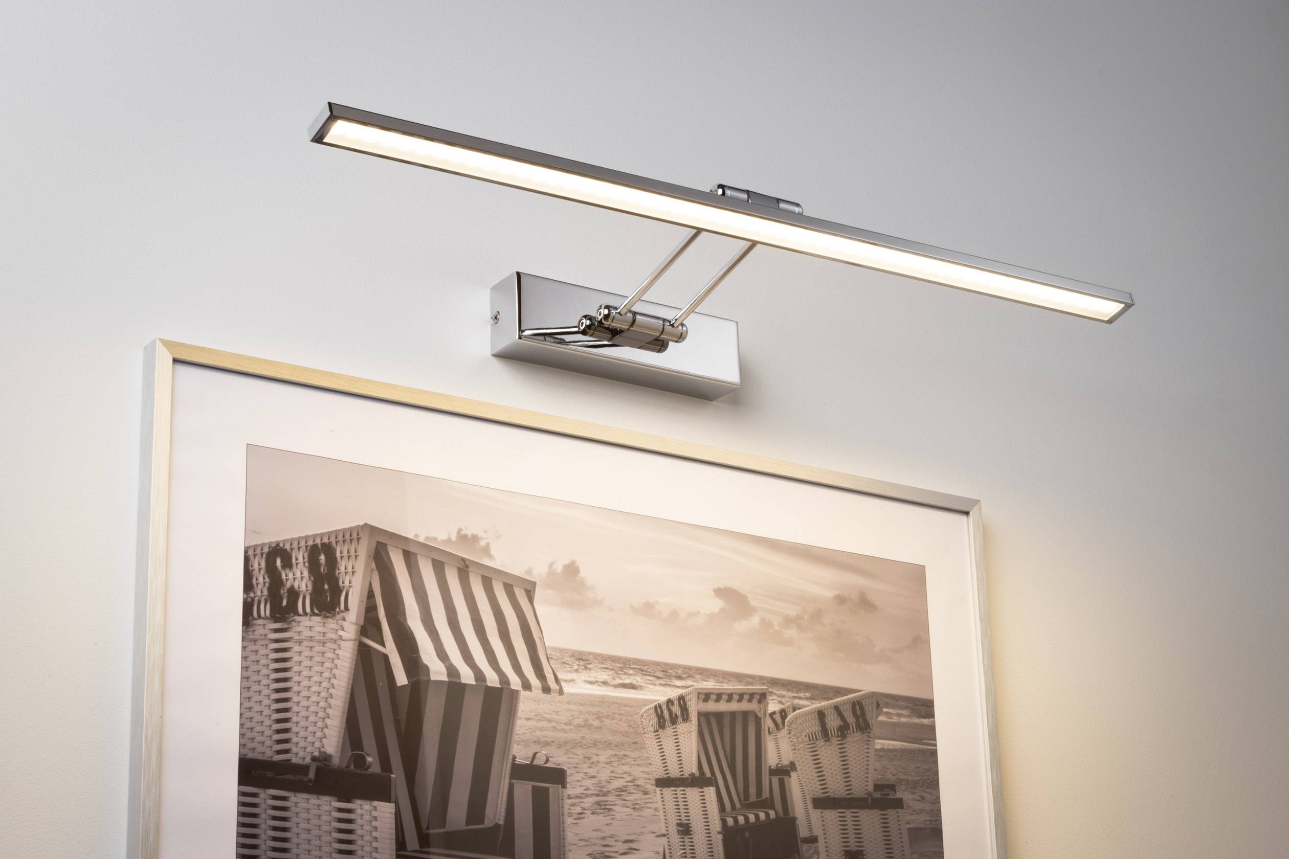 Paulmann Beam Sixty 99890 LED-Bilderleuchte 11W Warmweiß Chrom