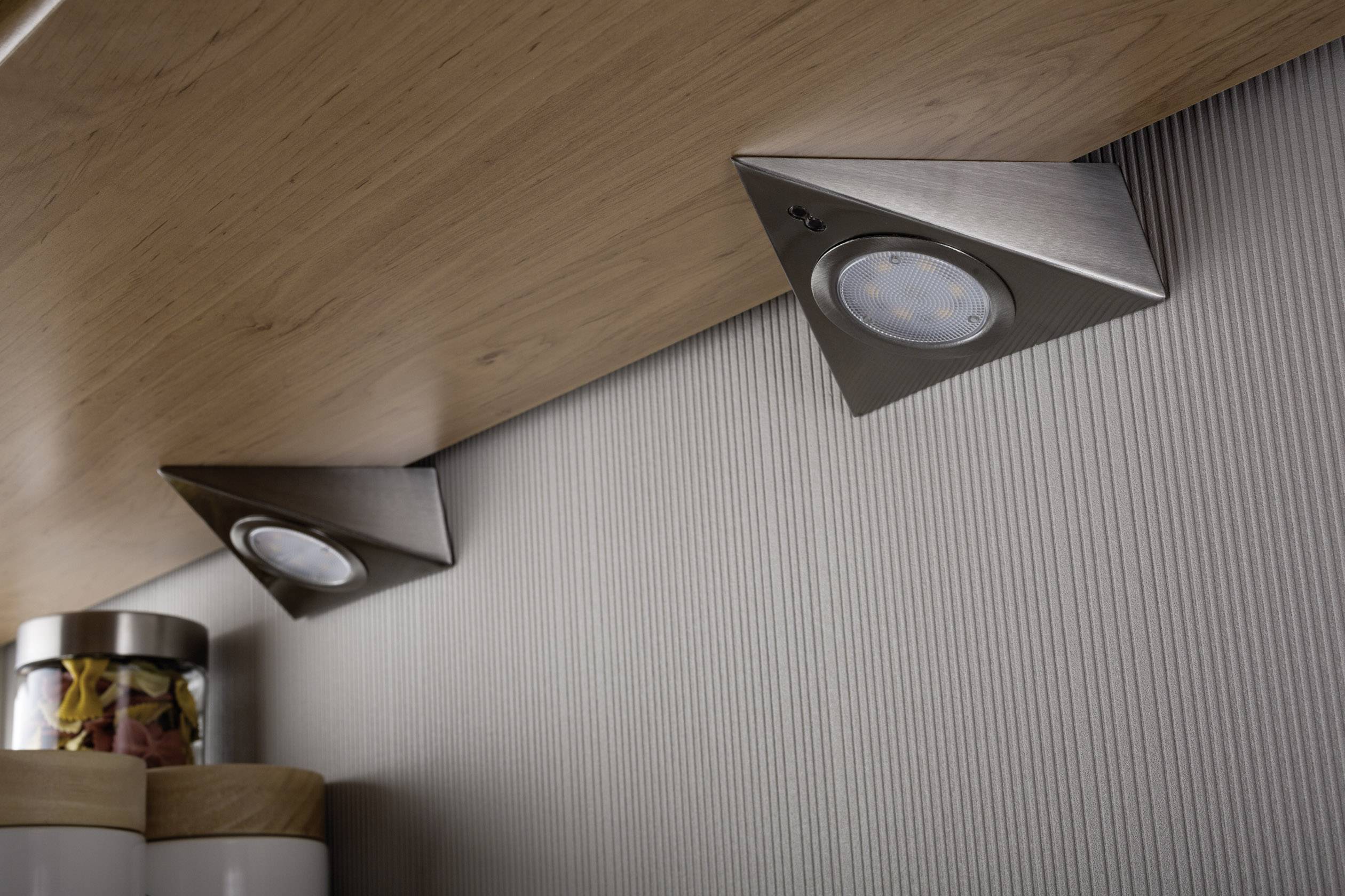 Paulmann LED-Aufbauleuchte 3er Set LED LED fest eingebaut 8.4W Warmweiß Eisen (gebürstet)