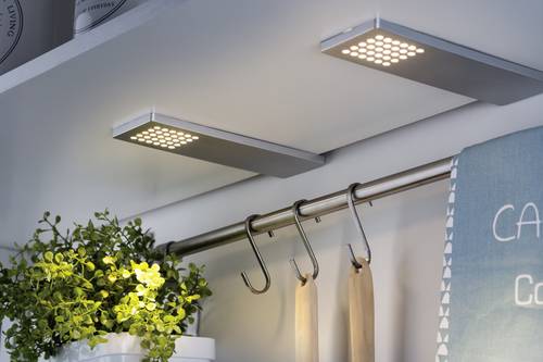 Paulmann 93563 Pattern LED-Aufbauleuchte 3er Set 6.6W Chrom (matt)