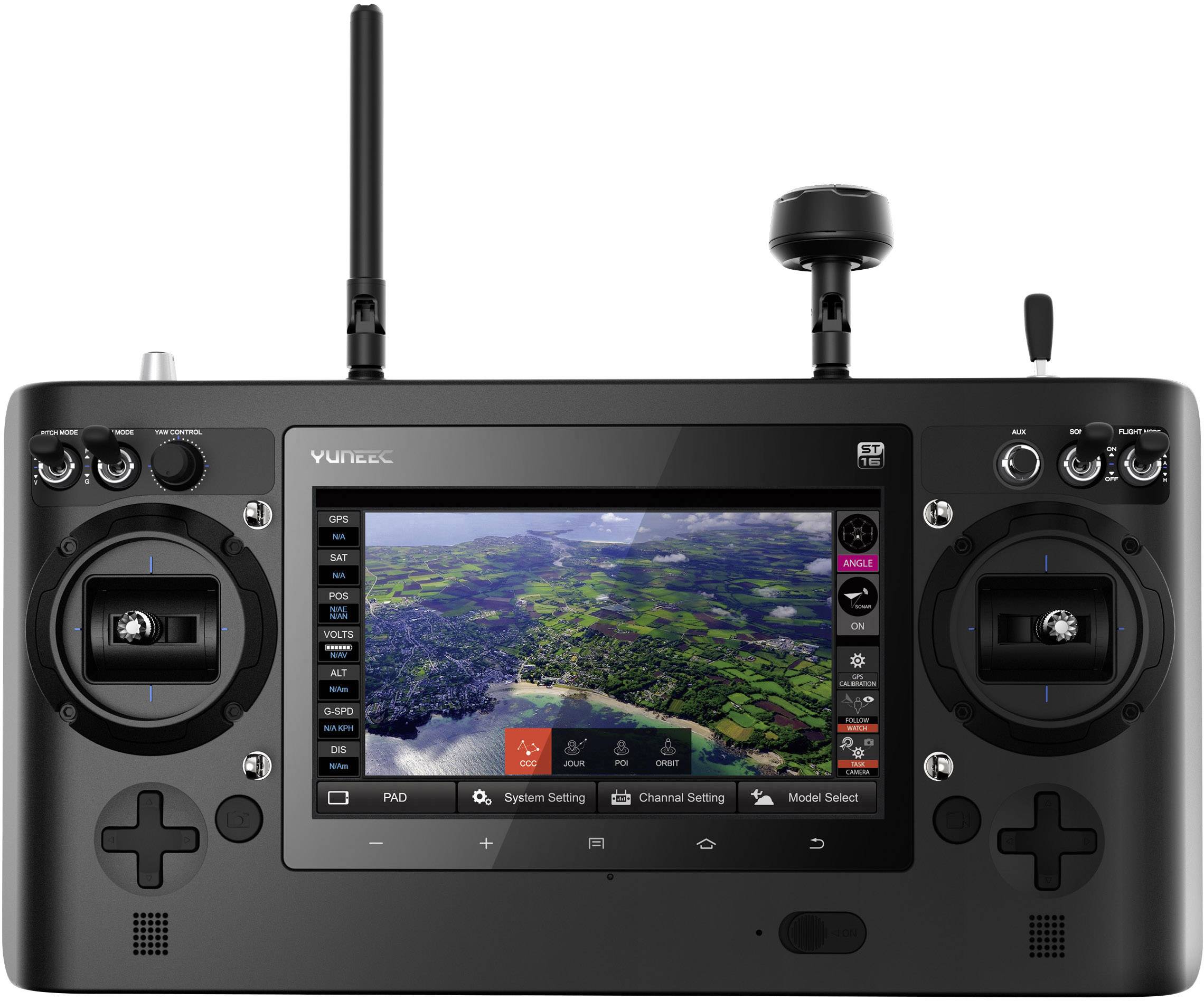 Yuneec Typhoon H Thermal Basic Set + CGO-ET Industrie Drohne RtF Kameraflug, Kameraflug mit Wärmebild