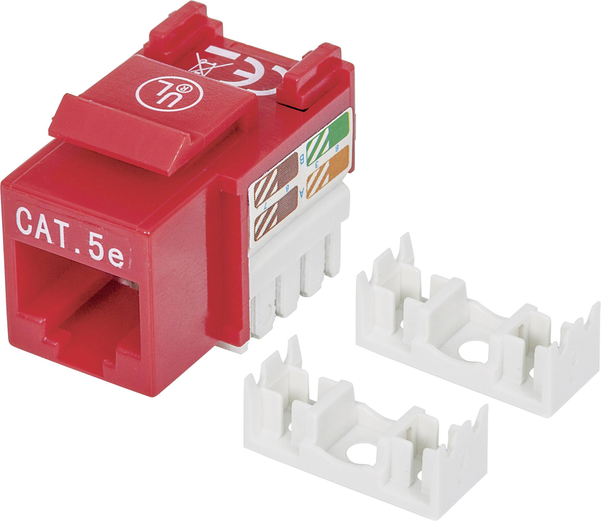 Intellinet 210478 RJ45-Einbaumodul Keystone CAT 5e 1St.