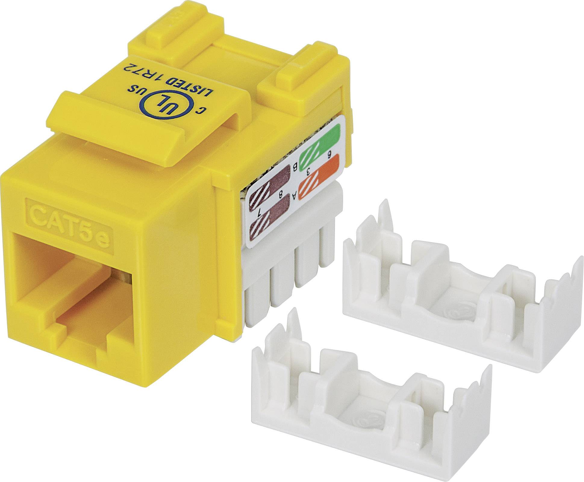 Intellinet 210133 RJ45-Einbaumodul Keystone CAT 5e 1 St.