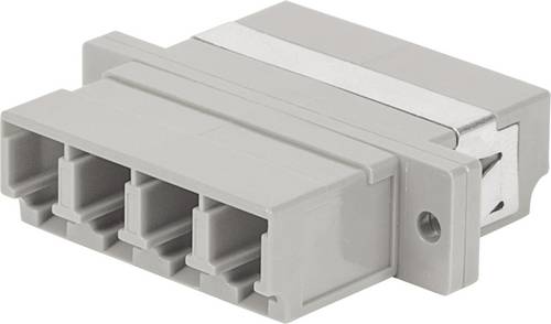 Intellinet 760584 LWL-Kupplung Beige