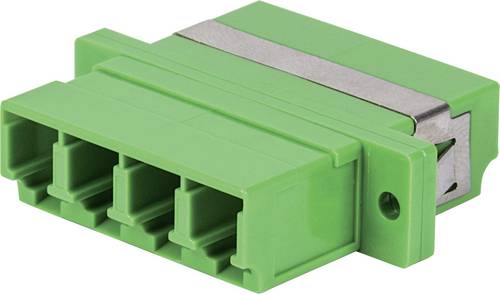Intellinet 760591 LWL-Kupplung Grün