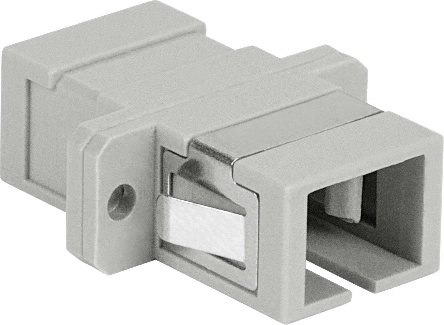 Intellinet 760614 LWL-Kupplung Beige