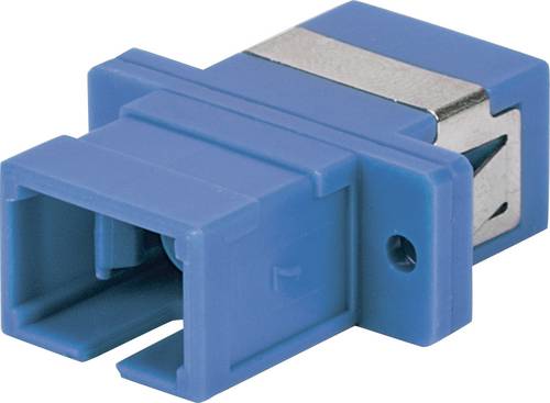 Intellinet 760607 LWL-Kupplung Blau