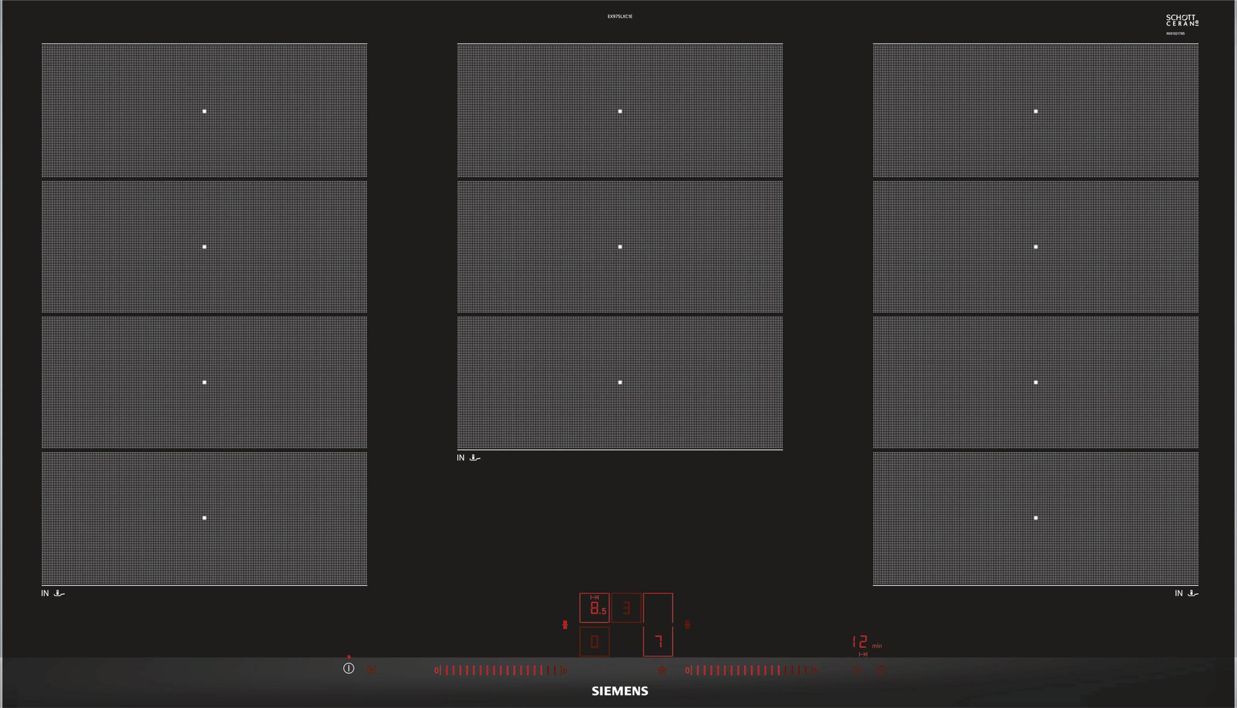 Siemens EX975LXC1E Induktions-Kochfeld 912 mm