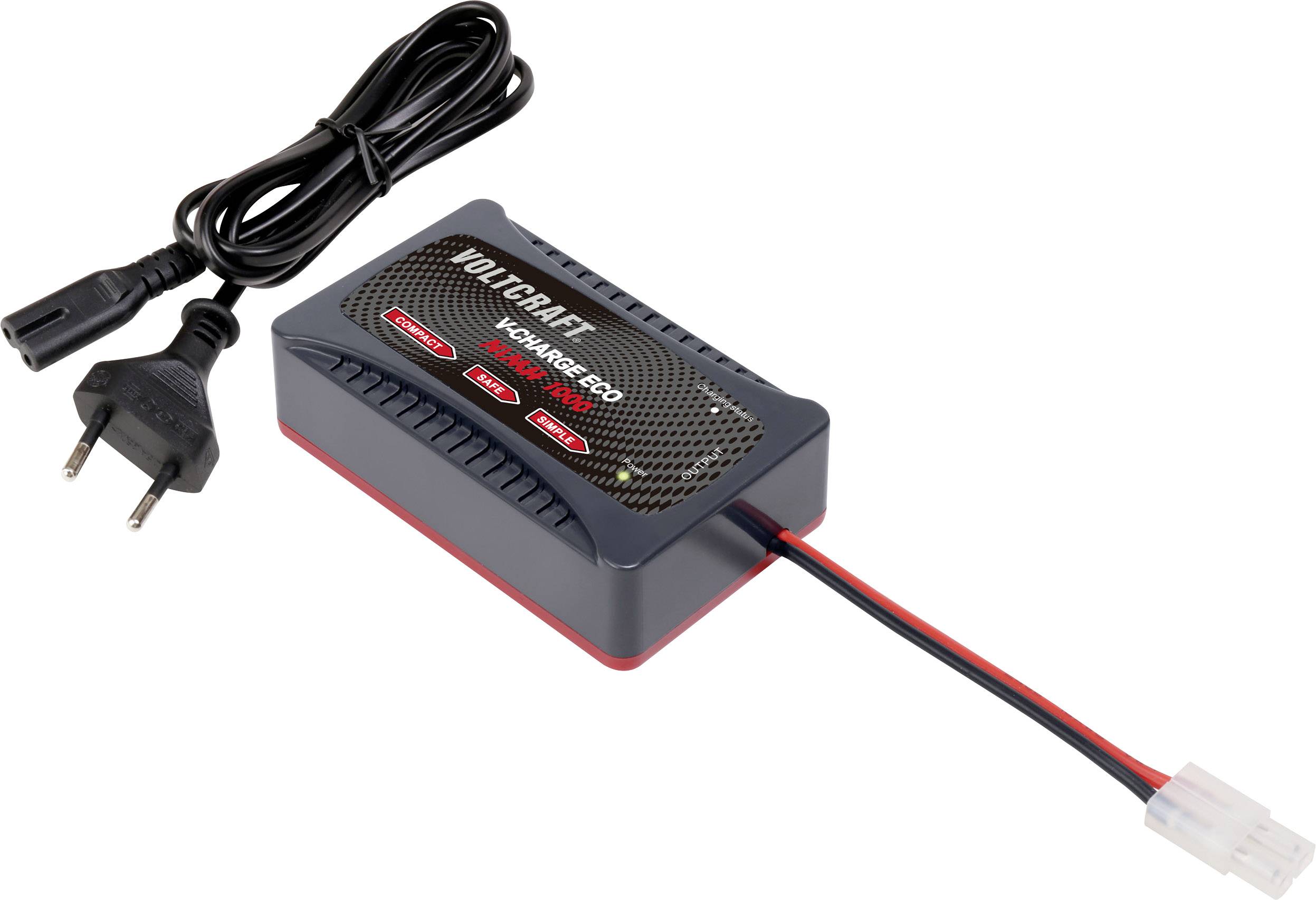 VOLTCRAFT Eco NiMh 1000 Modellbau-Ladegerät 230V 1A NiMH, NiCd