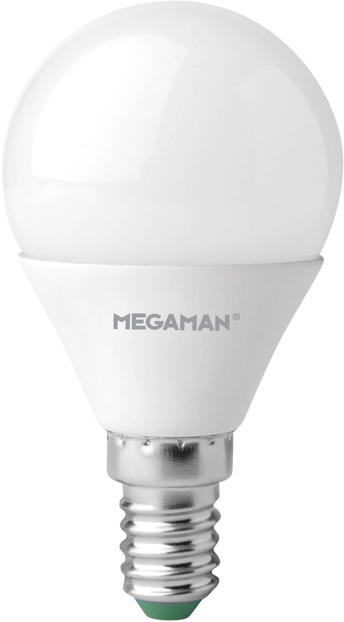 Megaman MM21088 LED EEK F (A - G) E14 Tropfenform 5.5 W = 40 W Neutralweiß (Ø x L) 45 mm x 84 mm 1