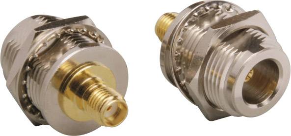 BKL Electronic 0404084 0404084 SMA-Adapter SMA-Buchse - N-Buchse 1 St.