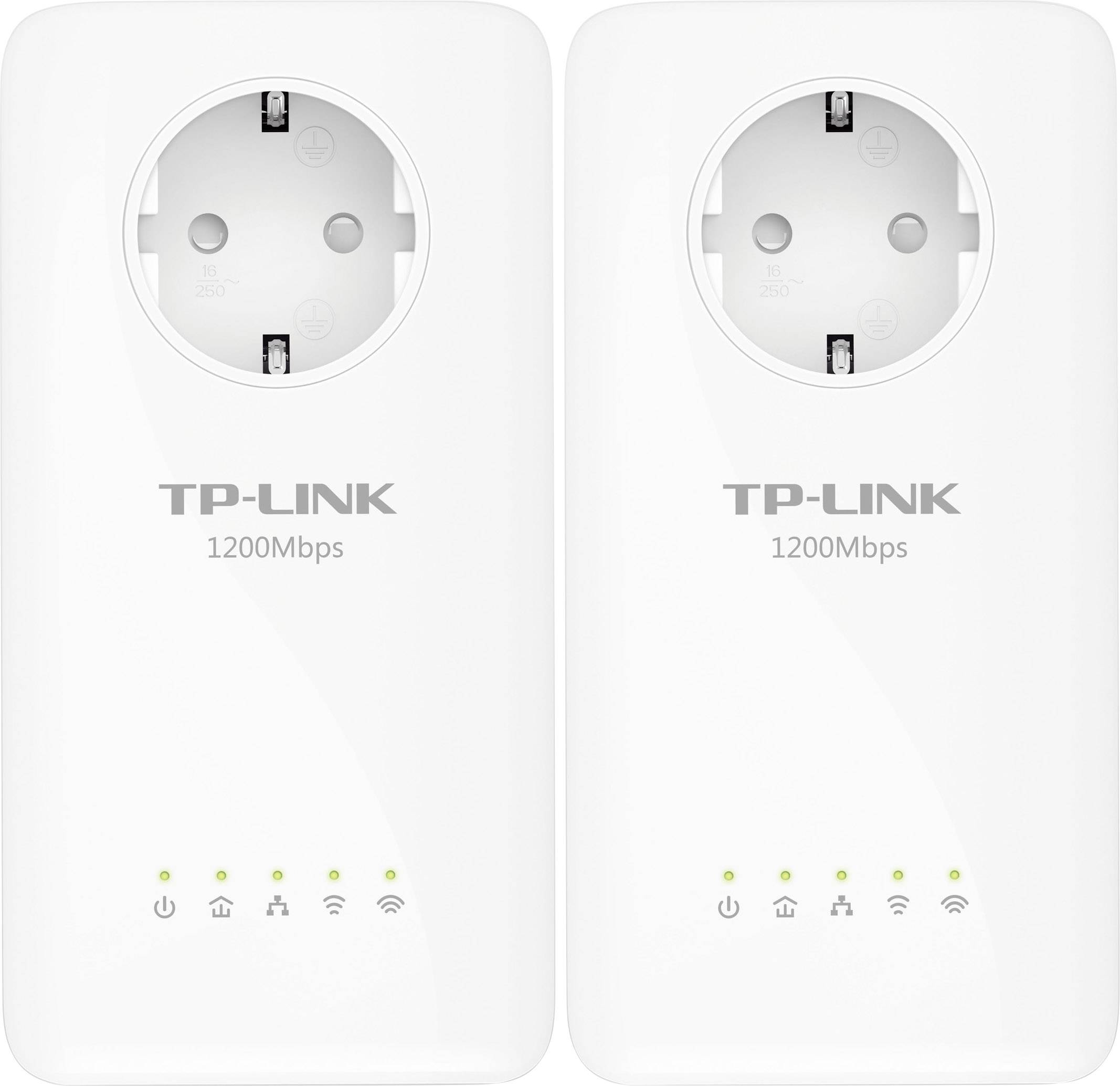TP-LINK TL-WPA8630P KIT Powerline WLAN Starter Kit TL-WPA8630P KIT 1.2 GBit/s