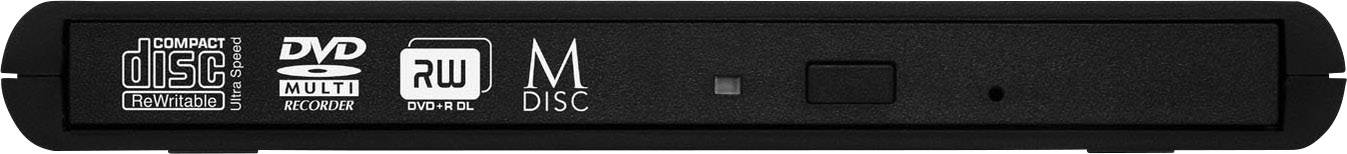 Verbatim 98938 DVD-Brenner Extern Retail USB-A (USB 2.0) Schwarz
