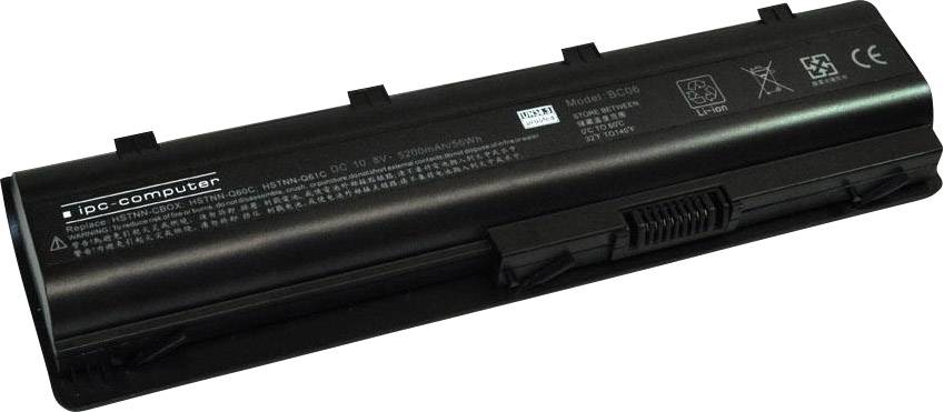 Ipc-computer Notebook-Akku A0CQ62 10.8 V 5200 mAh HP