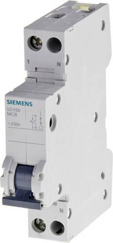 Siemens 5SL60166 5SL6016-6 Leitungsschutzschalter B/6 kA 1polig 16 A 230 V