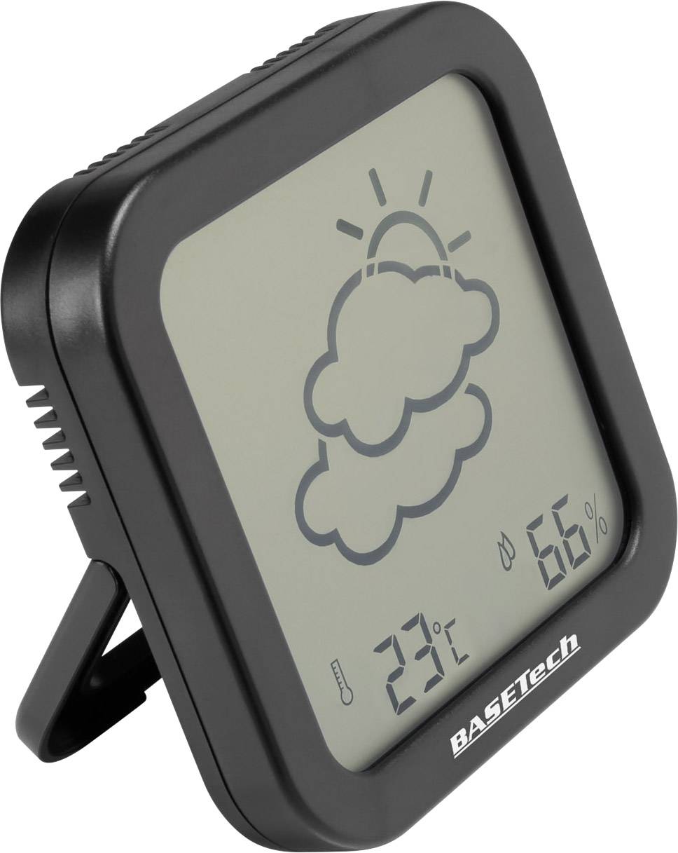 Basetech Thermo-/Hygrometer Anthrazit