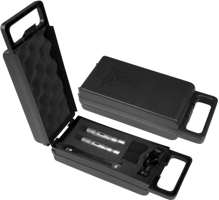 Behringer C-2 Instrumenten-Mikrofon Übertragungsart (Details):Kabelgebunden inkl. Klammer, inkl. Koffer, inkl. Windschutz XLR Kabelgebunden