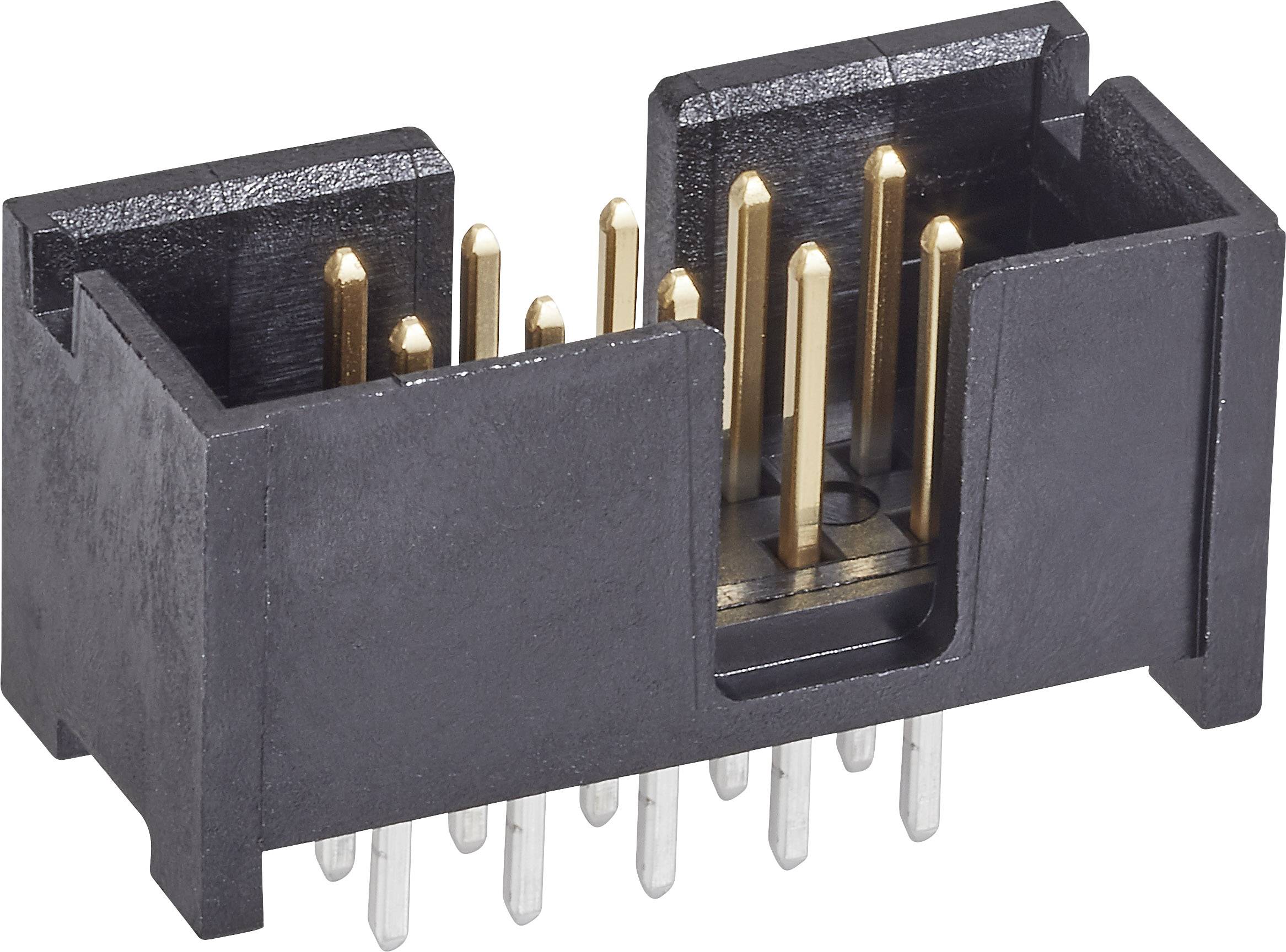 TE Connectivity 5103309-iftleiste Rastermaß: 2.54mm Polzahl Gesamt: 10 Anzahl Reihen: 2