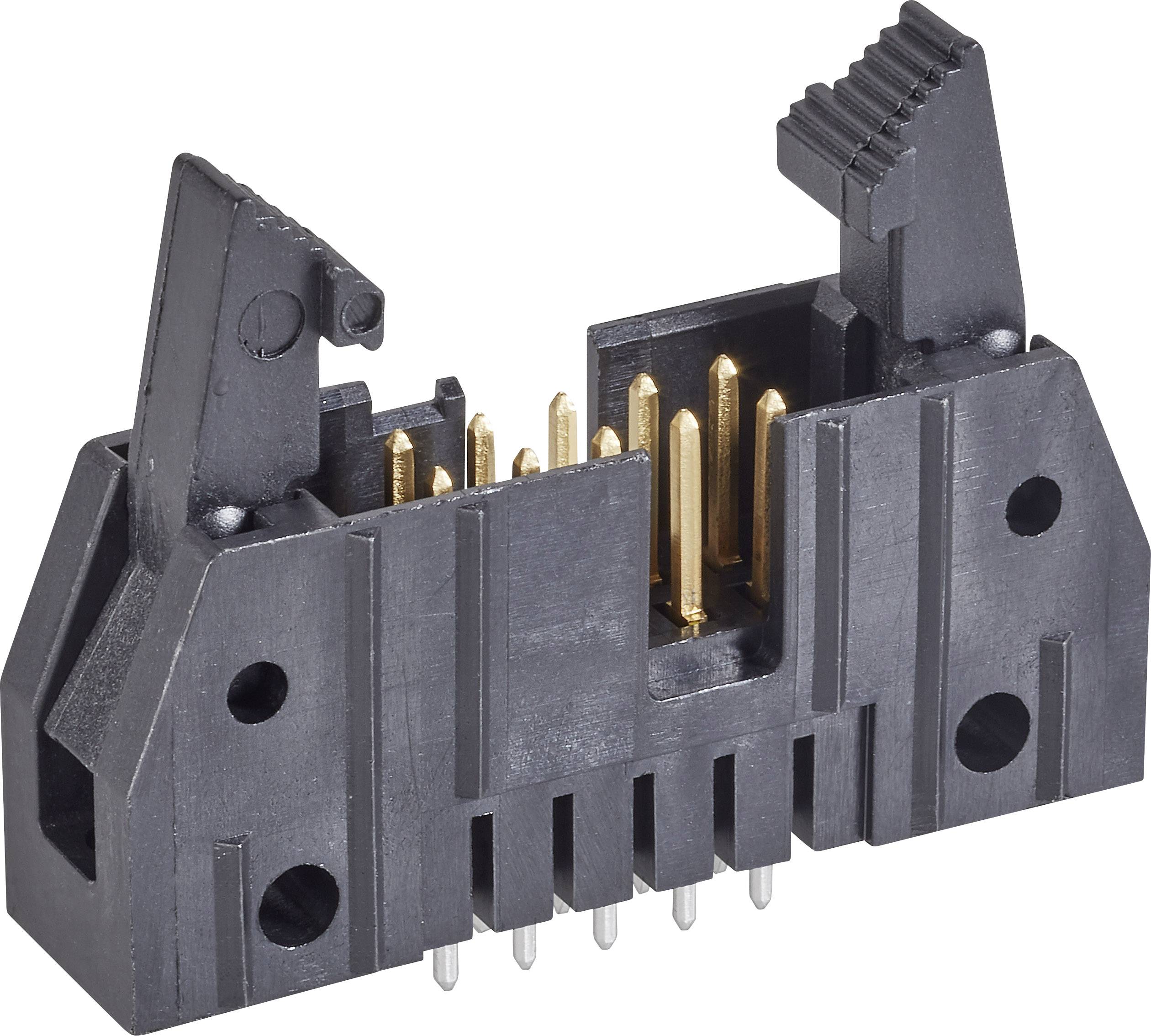 TE Connectivity 5499910-3 Stiftleiste mit Auswurfhebel kurz Rastermaß: 2.54 mm Polzahl Gesamt: 16 A