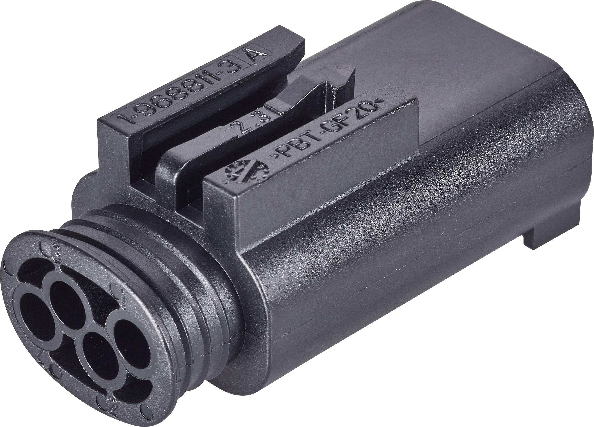 TE Connectivity Stiftgehäuse-Kabel AMP MQS Polzahl Gesamt 6 1-967587-3