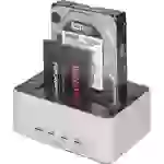 USB 3.2 Gen 1 (USB 3.0) SATA 2 Port Festplatten-Dockingstation mit Clone-Funktion USB 3.2 Gen 1 (USB 3.0) SATA 2 Port Festplatten-Dockingstation mit Clone-Funktion
