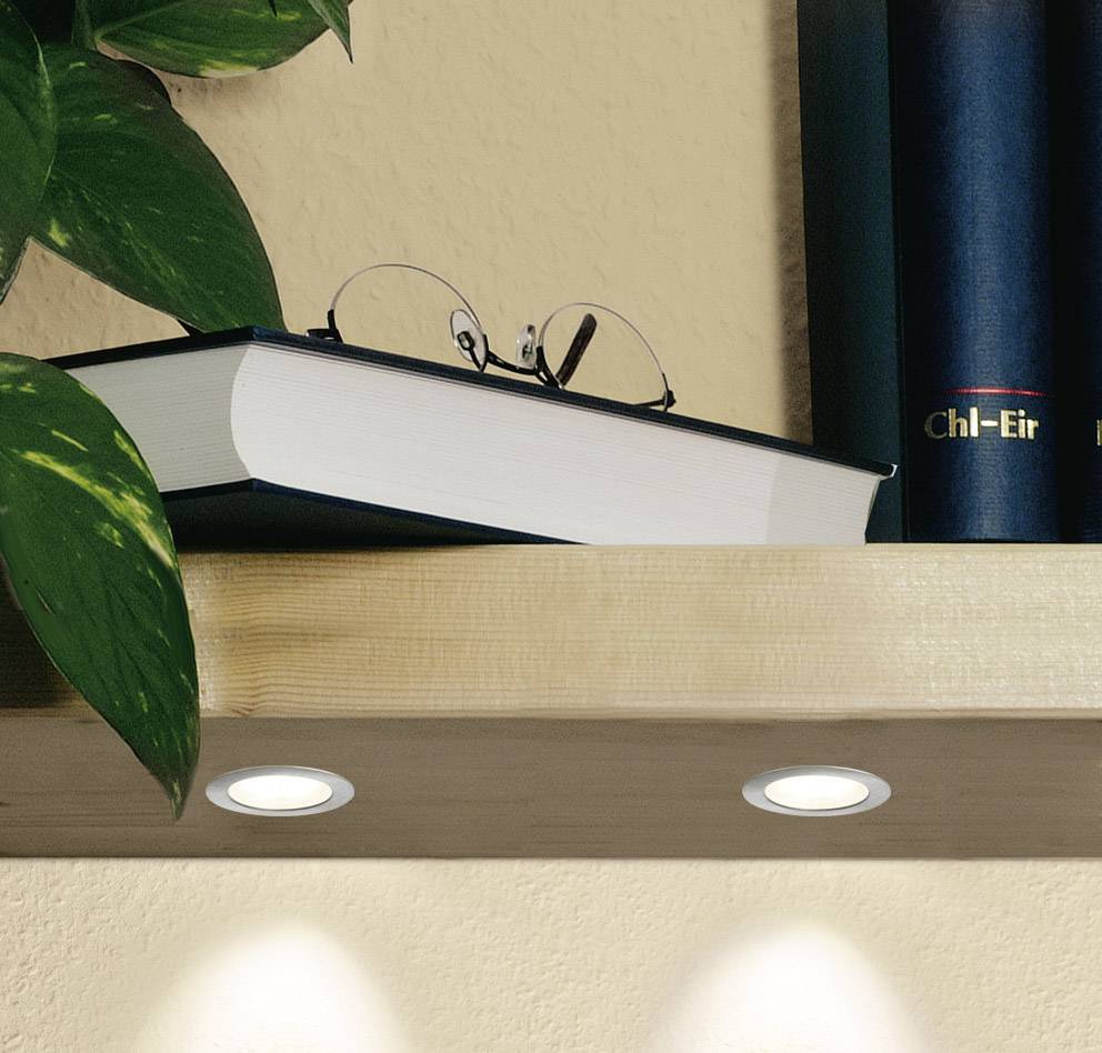 Paulmann 93586 LED-Einbauleuchte Eisen (gebürstet)