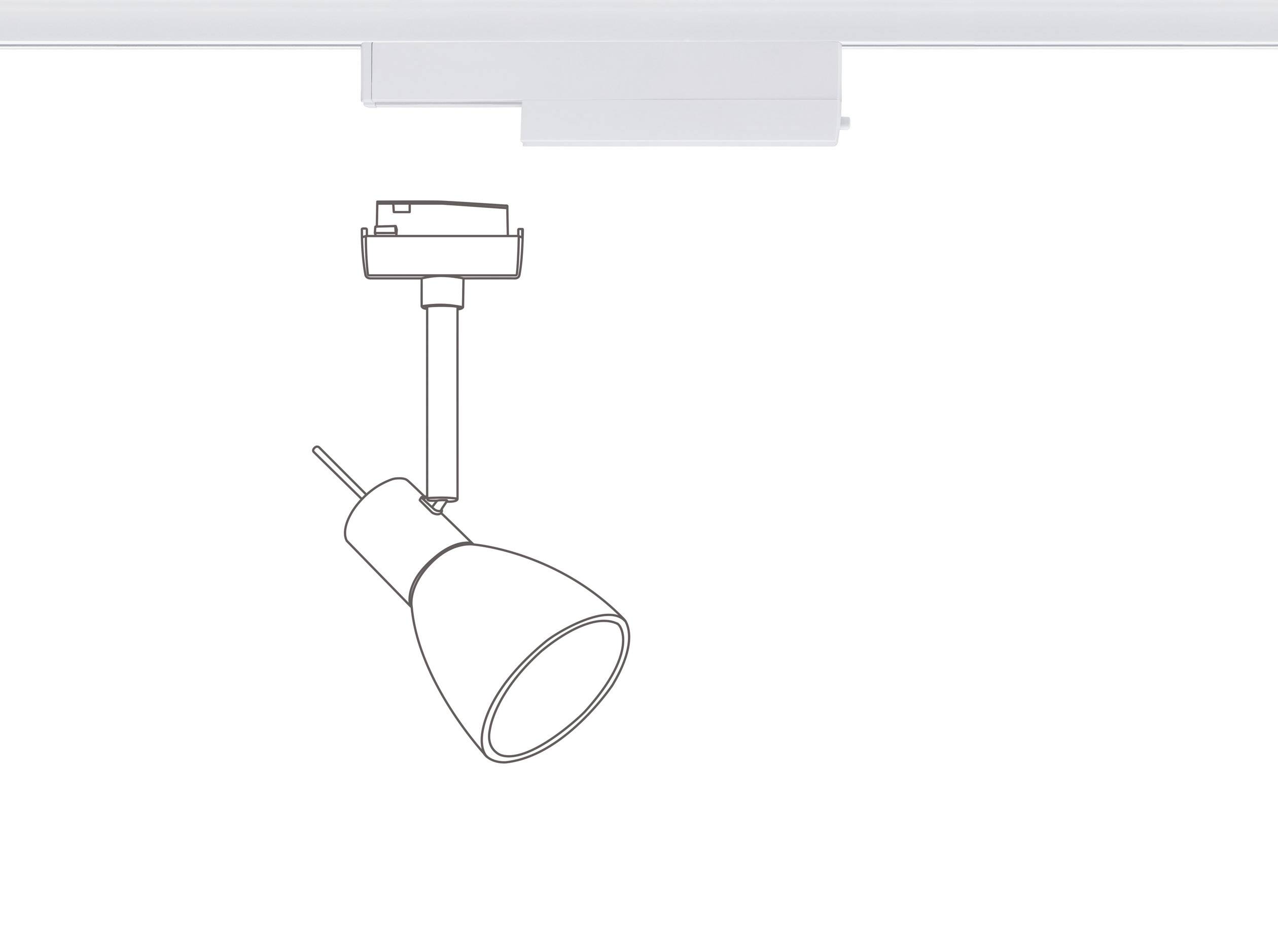 Paulmann 95295 Hochvolt-Schienensystem-Komponente Weiß