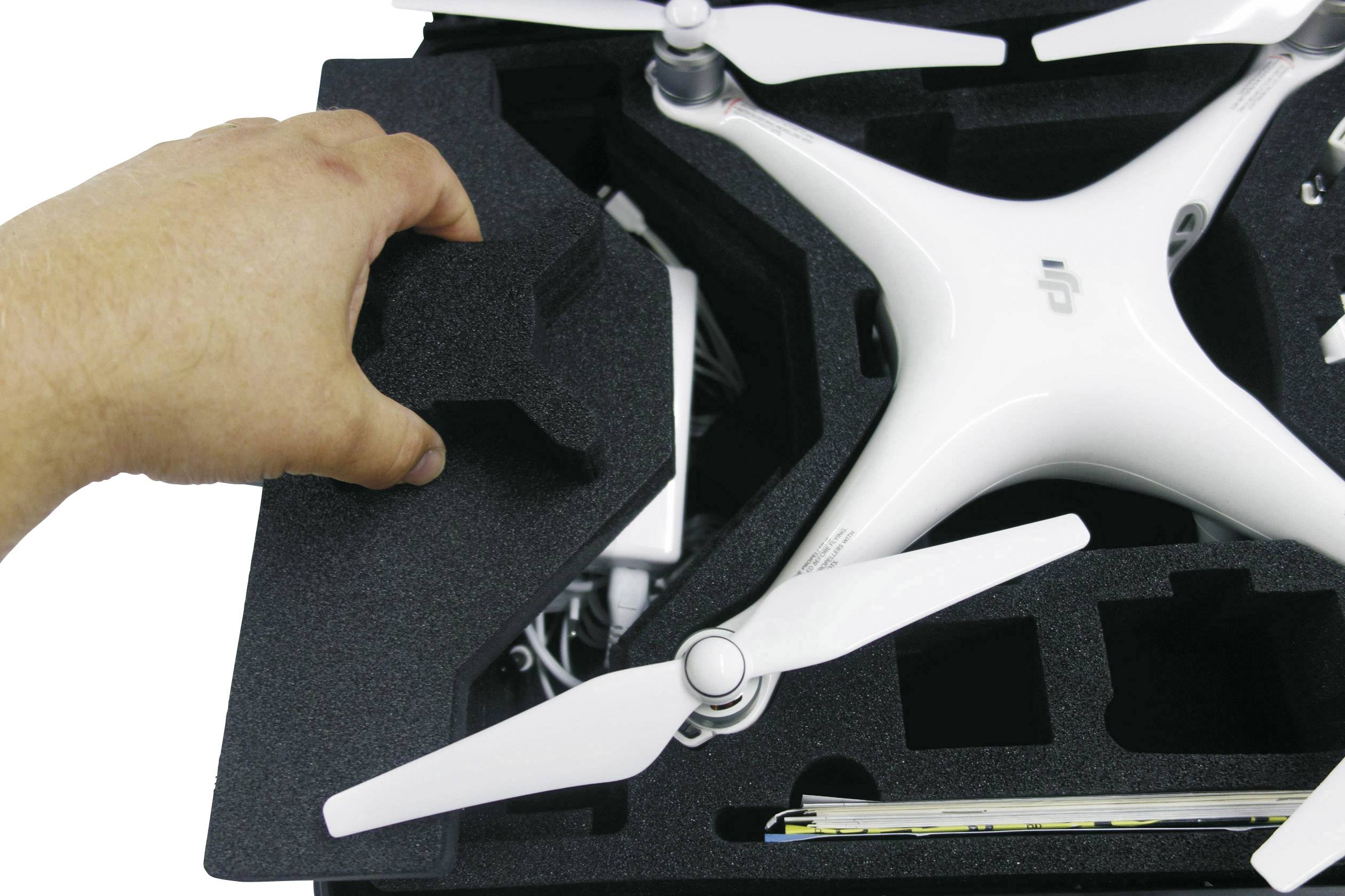 Reely Multicopter-Tragekoffer Passend für (Multicopter): DJI Phantom 4 Serie
