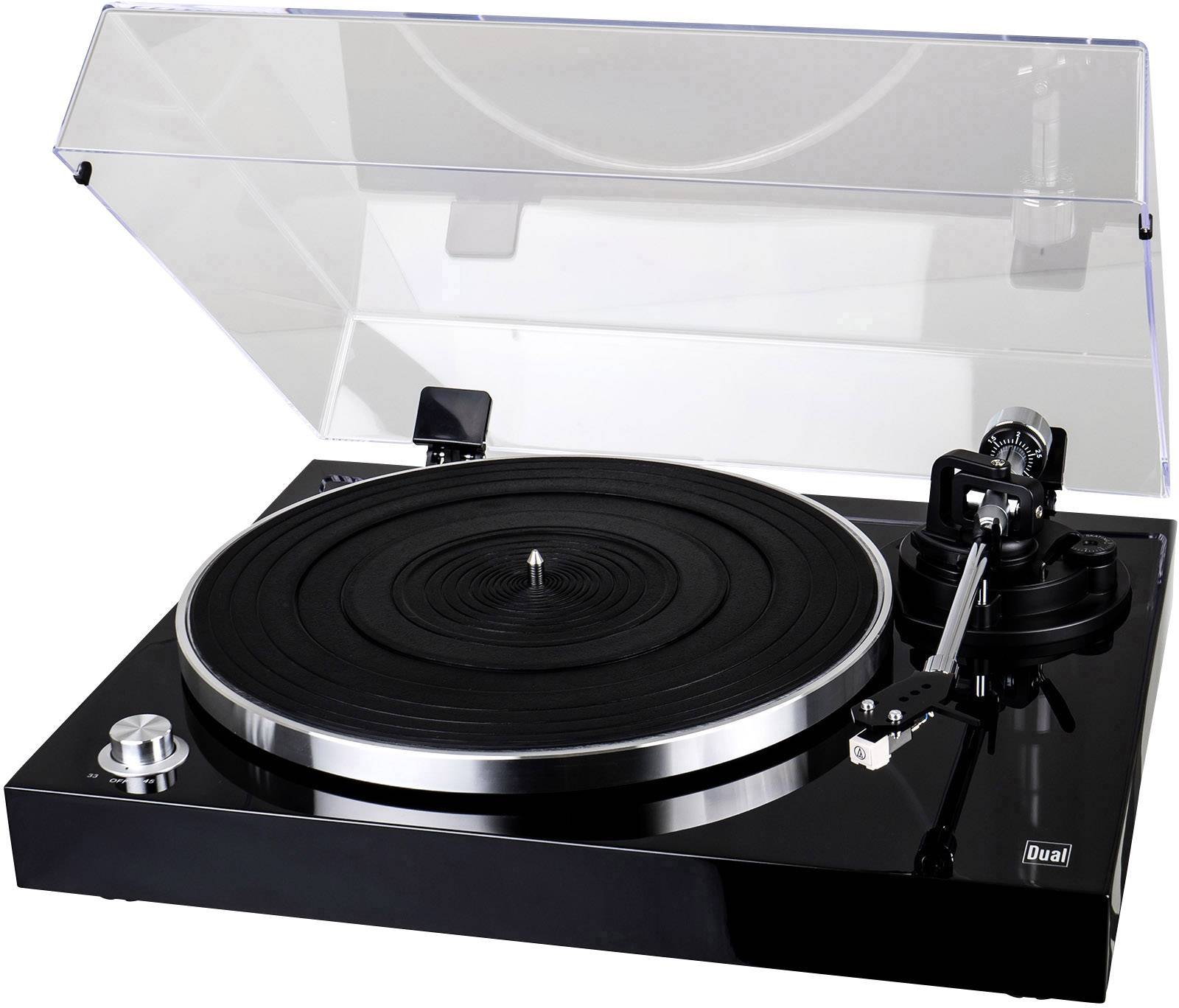 Dual DT 500 USB USB-Plattenspieler Riemenantrieb Schwarz