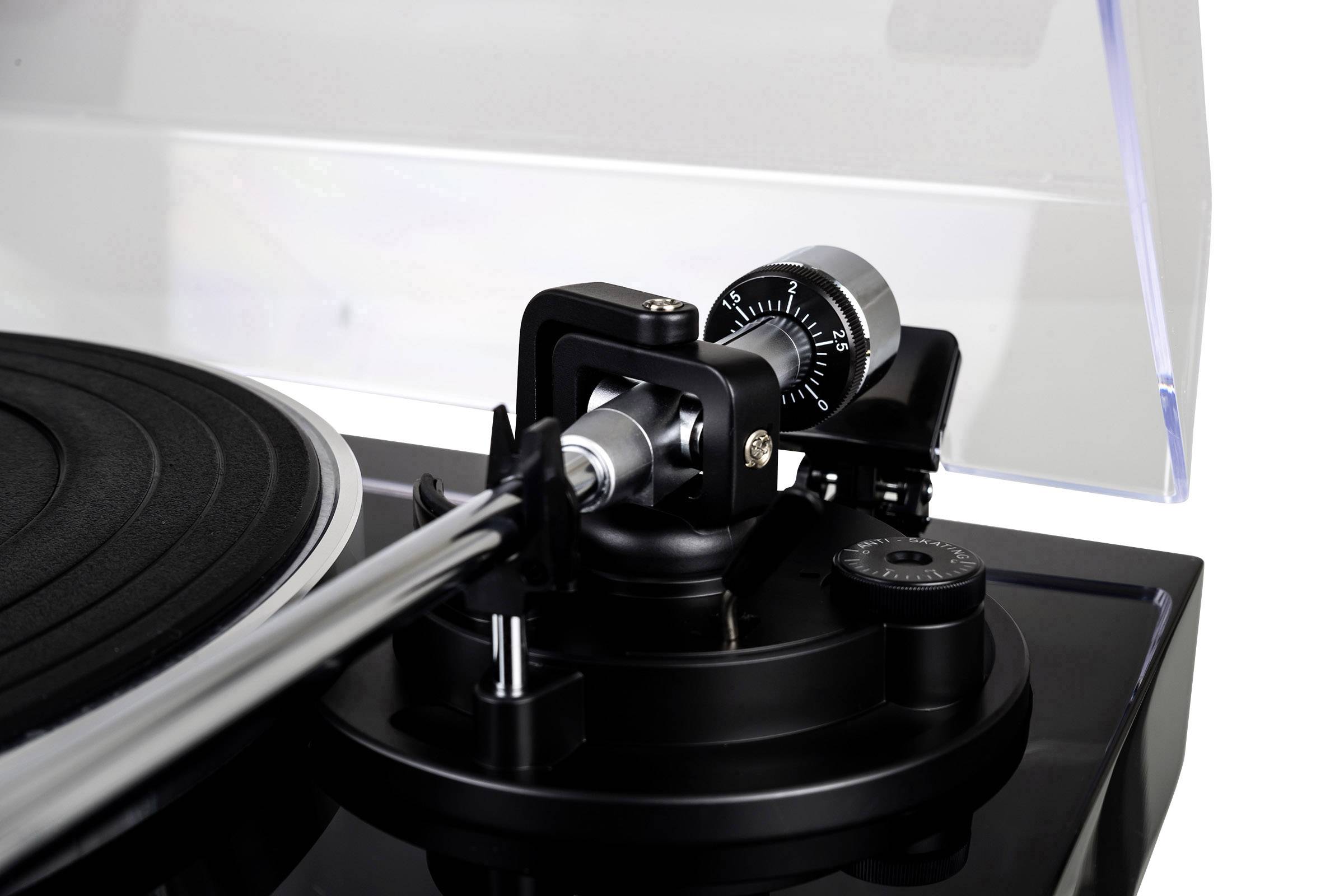 Dual DT 500 USB USB-Plattenspieler Riemenantrieb Schwarz