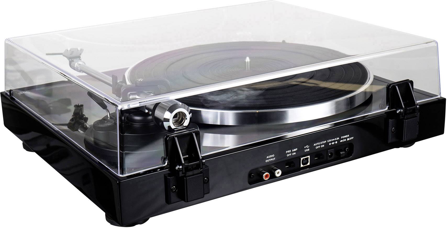 Dual DT 500 USB USB-Plattenspieler Riemenantrieb Schwarz