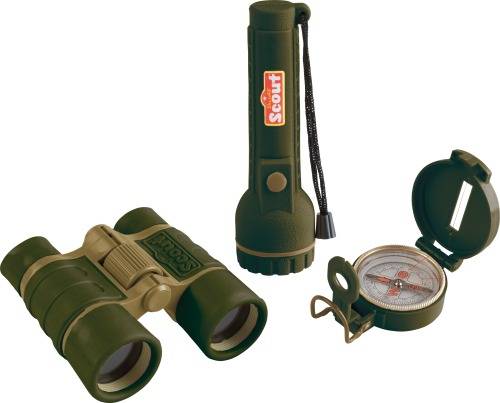 SCOUT Entdecker-SET 3-teilig, für Kinder, batteriebetrieben