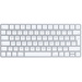 Apple Magic Keyboard (anglais) Bluetooth® Tastatur Silber, Weiß Wiederaufladbar