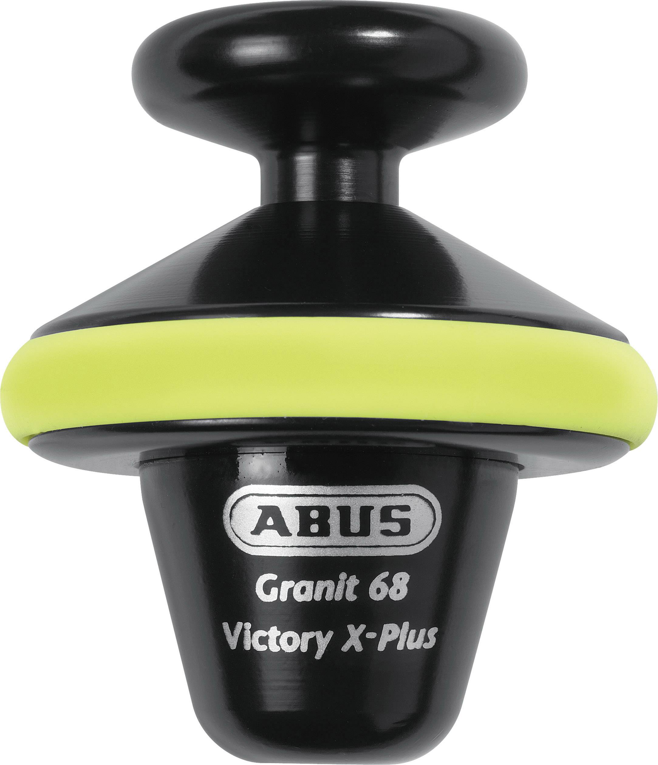 ABUS 68 black voll gelb Roll Up Bremsscheibenschloss Code Card