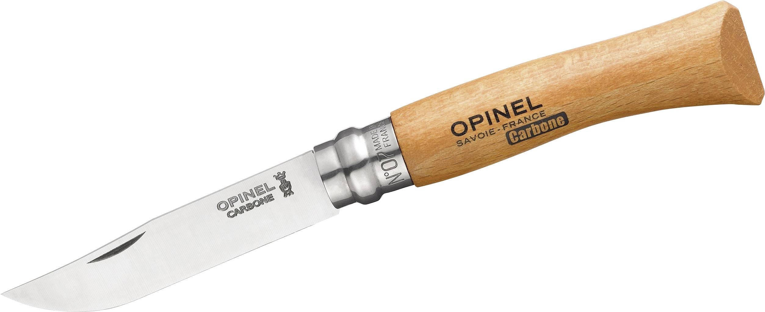 Opinel N°07 254007 Taschenmesser Holz, Chrom