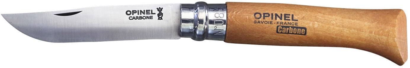 Opinel N°08 254008 Taschenmesser Holz, Chrom