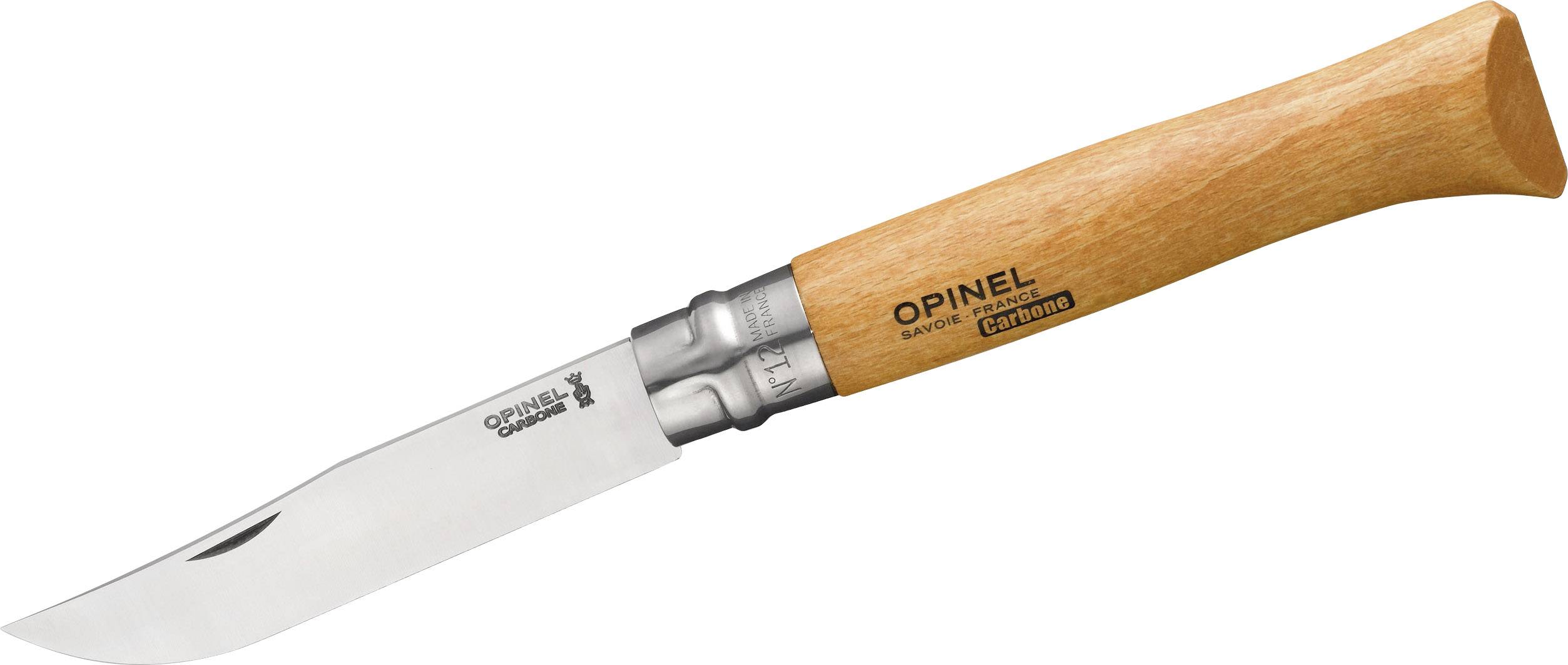 Opinel N°12 254012 Taschenmesser Holz, Chrom