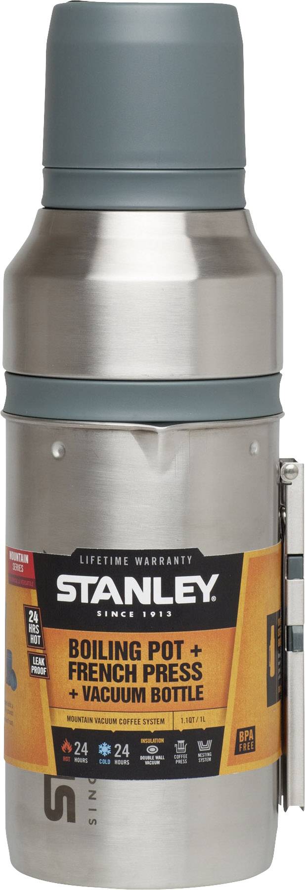 Stanley Camping Kochgeschirr 1000ml Coffee-System 1 St. 10-01699-001 Edelstahl