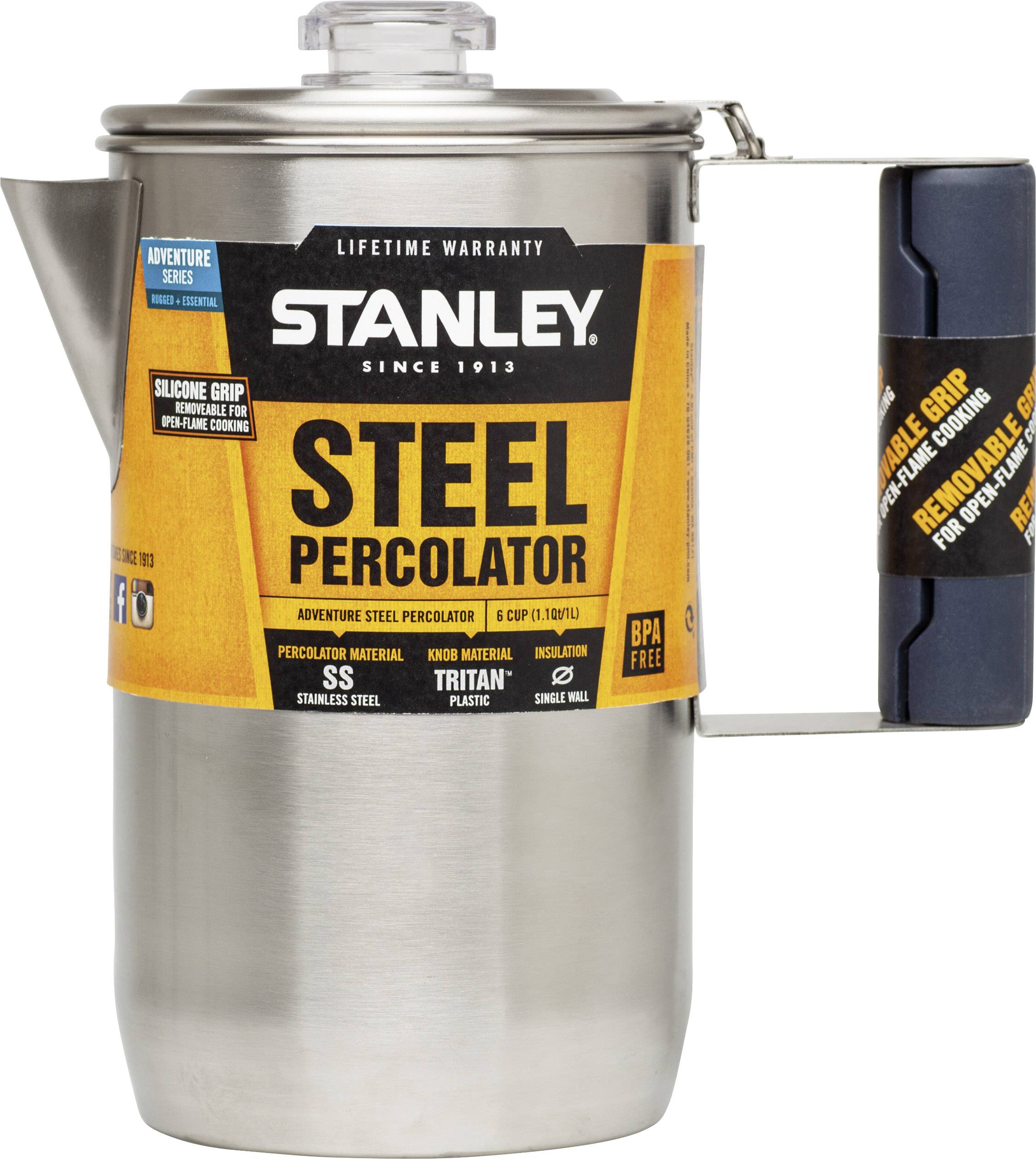 Stanley Perkolator 1000ml Campingkanne 1 St. 10-01876-001 Edelstahl