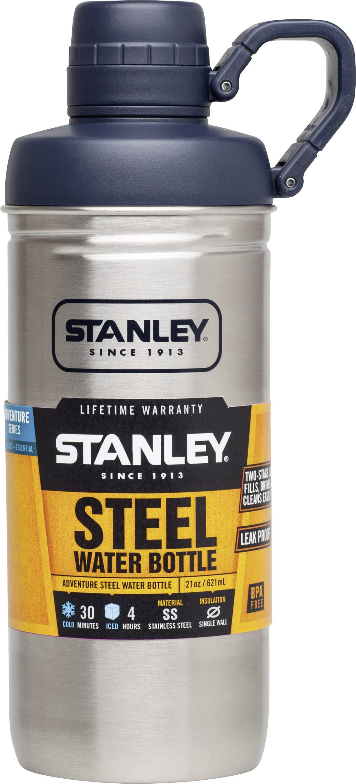 Stanley Trinkflasche 621ml Edelstahl 10-02112-001 Adventure Water Bottle