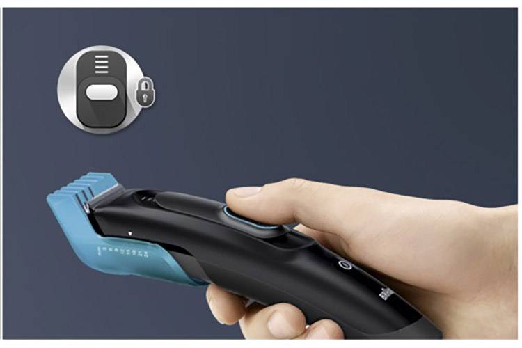 Braun HC 5010 Clipper Haarschneider abwaschbar Schwarz